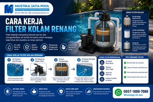 Cara Kerja Filter Kolam Renang