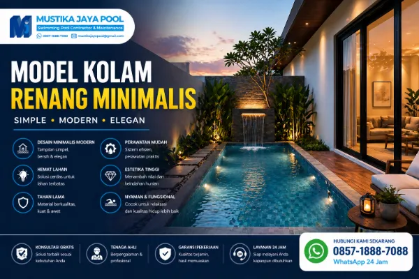 Model Kolam Renang Minimalis