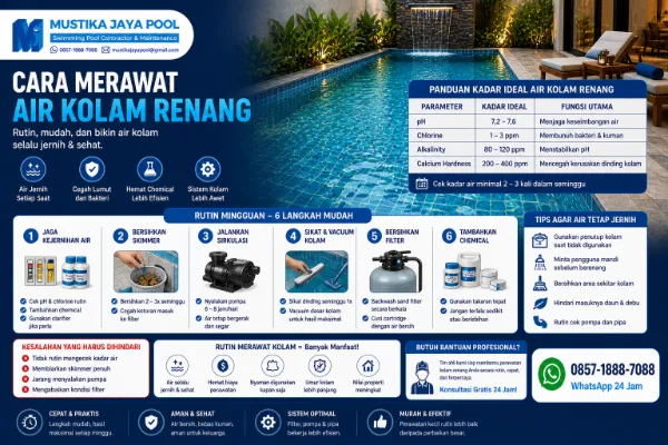 Cara Merawat Air Kolam Renang