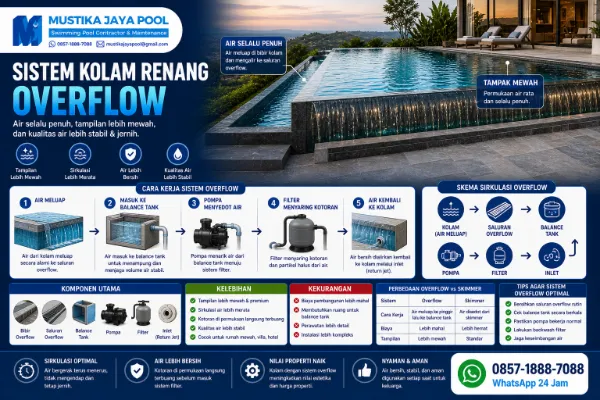 Sistem Kolam Renang Overflow
